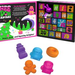 Alternative view of NeeDoh Sensory Toy Squishmas Advent Calendar - 24 Mini Squeeze Toys - Christmas Countdown - Ages 3 to Adult