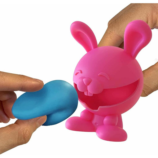 NeeDoh Sensory Toy GrandeNero Squeezy, Stretchy-Dohjees Pop - Swap Teenie Nee Doh on The Inside (One Per Order)-Blind Box - Image 3
