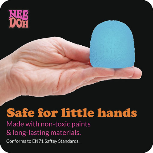 NeeDoh Sensory Toy Gumdrop Textured Sensory Fidget Toy with Super Solid Squish - Image 8
