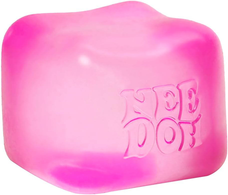 NeeDoh Sensory Toy Nice Cube Sensory Toy with a Super Solid Squish - Colors May Vary 3 Pack - Image 2