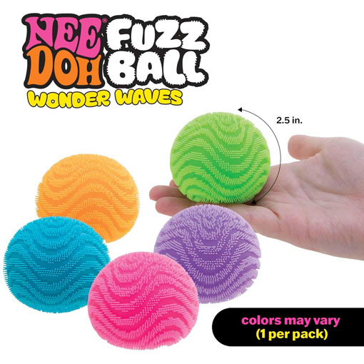 NeeDoh Sensory Toy Fuzz Ball - Sensory Toy - Wonder Waves - Image 3
