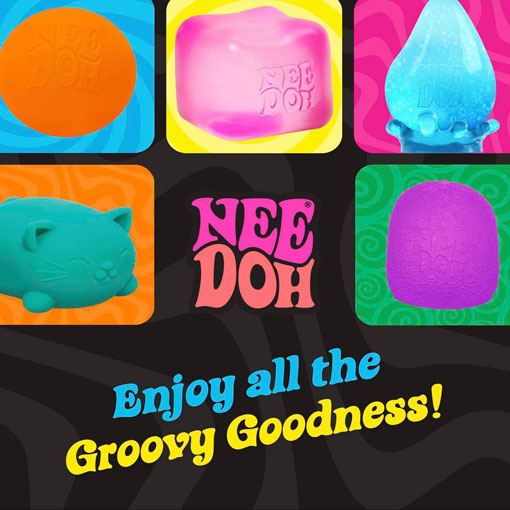 NeeDoh Sensory Toy Fuzz Ball - Sensory Toy - Wonder Waves - Image 7