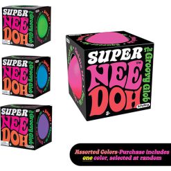 Alternative view of NeeDoh Sensory Toy Original Super Nee Doh Stress Ball Fidget Toy - Huge 4.5" in Diameter - Ages 3+