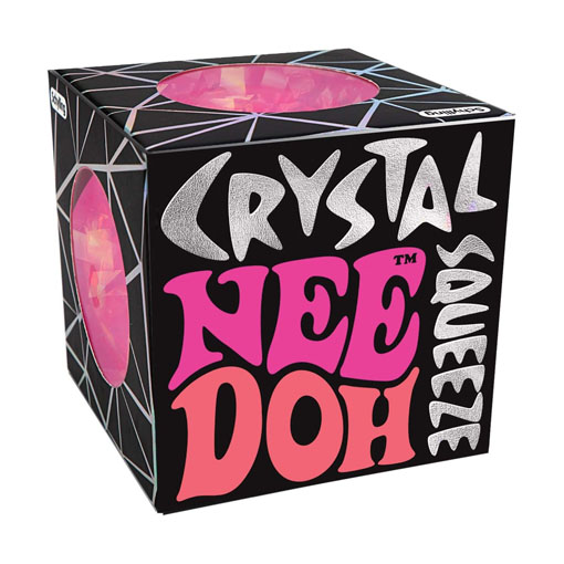 NeeDoh Sensory Toy Crystal - Sensory Squeeze Toy - Shimmering Liquid Filling