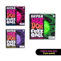 Alternative view of NeeDoh Sensory Toy Super Nee Doh Fuzzball Stress Ball Fidget Toy
