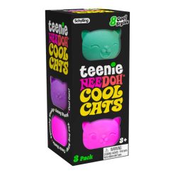NeeDoh Sensory Toy Teenie NeeDoh Cool Cats