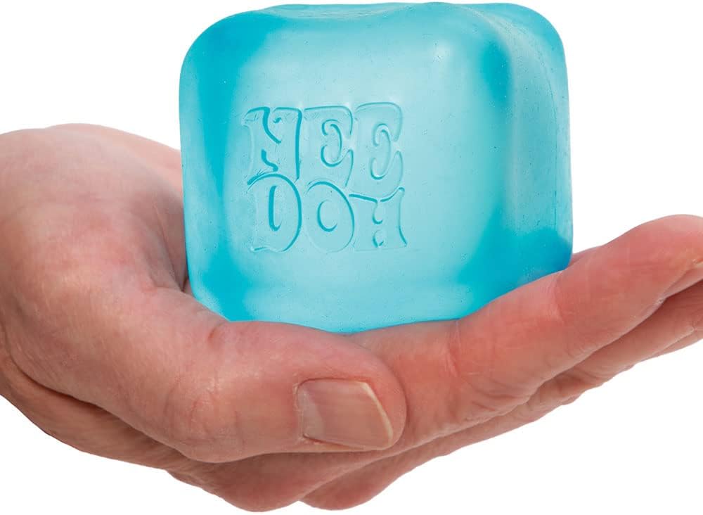 NeeDoh Sensory Toy Nice Cube Sensory Toy with a Super Solid Squish - Colors May Vary 3 Pack - Image 4