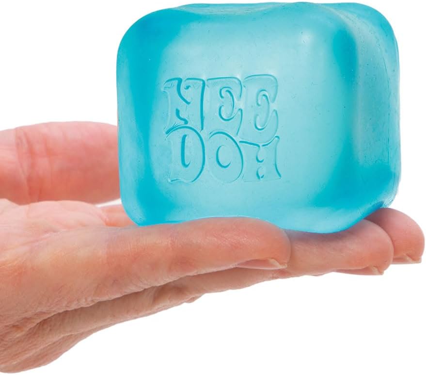 NeeDoh Sensory Toy Nice Cube Sensory Toy with a Super Solid Squish - Colors May Vary 3 Pack - Image 6